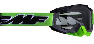 FMF POWERBOMB GOGGLE ROCKET LIME-CLEAR LENS